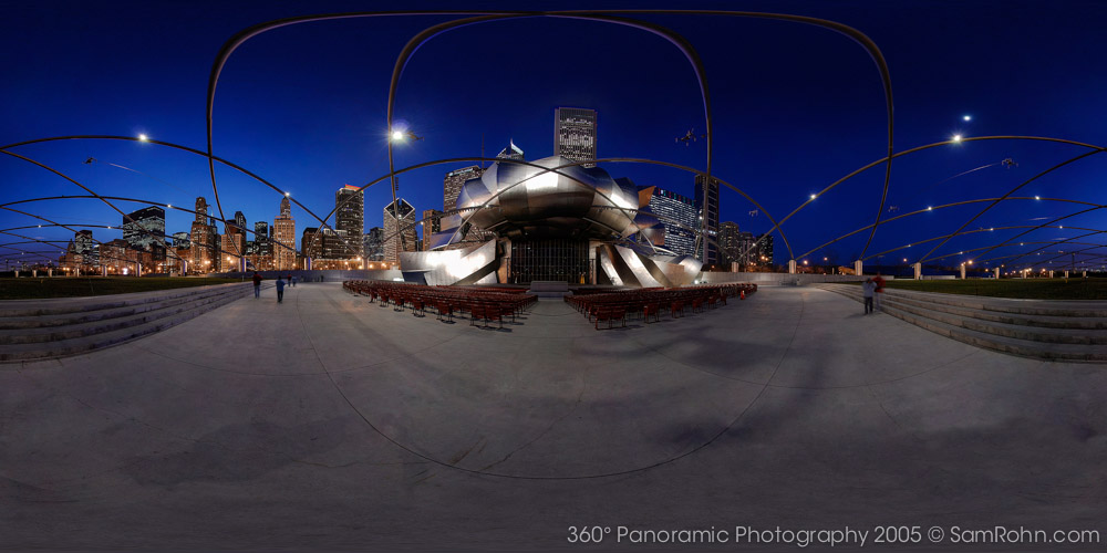Pritzker Pavilion :: Chicago  :: 360° Panorama
