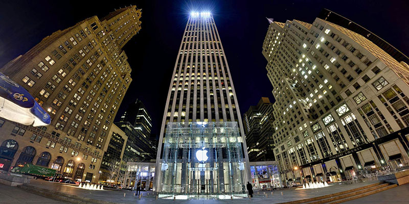 5th Avenue Apple Store :: Manhattan  :: 360° Panorama