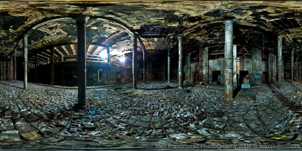 Brooklyn Basement, DUMBO New York City  :: 360° Panorama