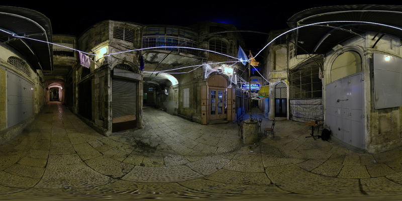 Christian Quarter :: Jerusalem  :: 360° Panorama