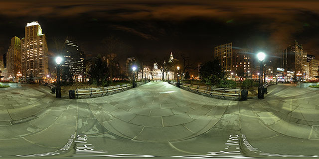 City Hall Park :: NYC  :: 360° Panorama