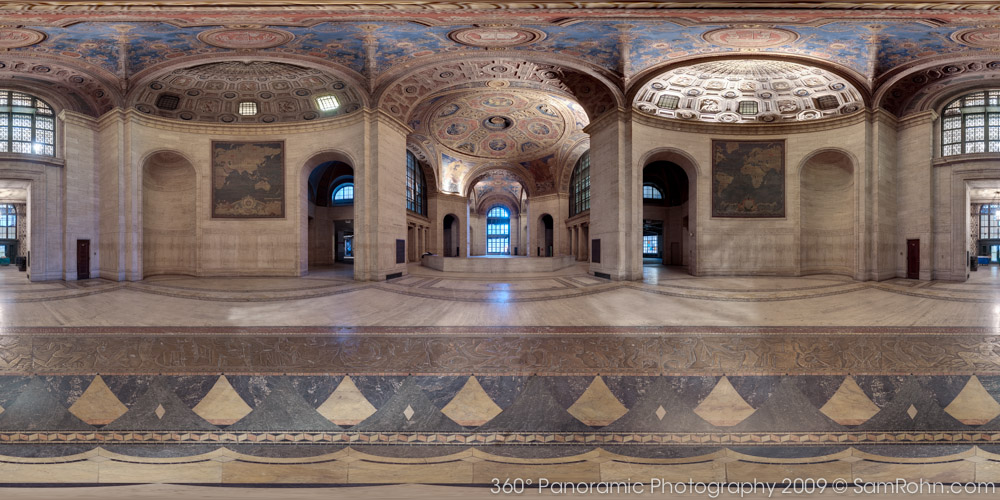 Cunard Hall :: New York  :: 360° Panorama