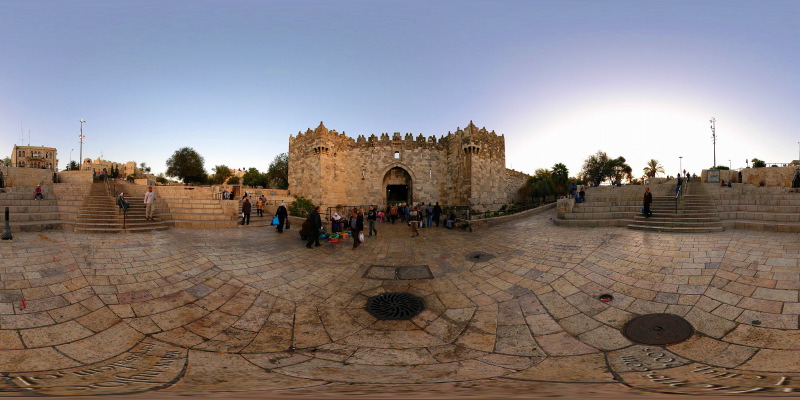 Damascus Gate :: Jerusalem  :: 360° Panorama