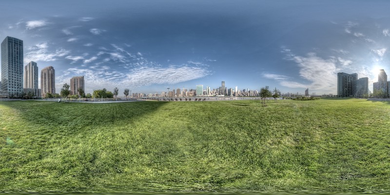 Gantry Plaza - Morning  :: 360° Panorama