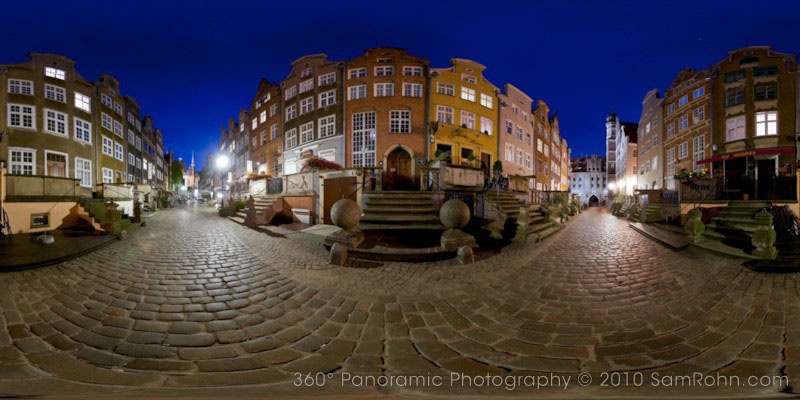 Mariacka Street :: Old City :: Gdansk  :: 360° Panorama
