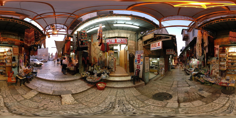 King David Street :: Jerusalem  :: 360° Panorama