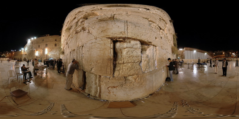 Kotel :: Western Wall :: Jerusalem  :: 360° Panorama