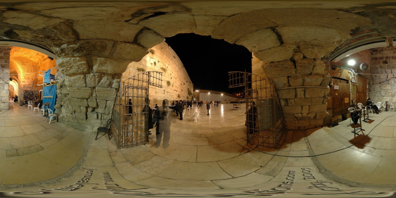 Kotel :: Western Wall :: Jerusalem  :: 360° Panorama