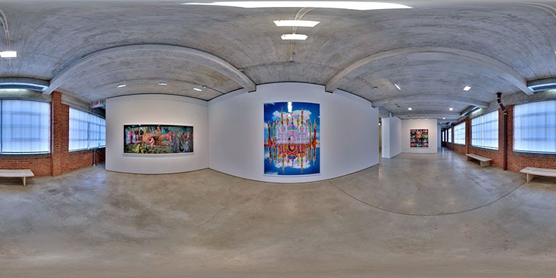 David Lachapelle :: Shafrazi Gallery :: NYC  :: 360° Panorama