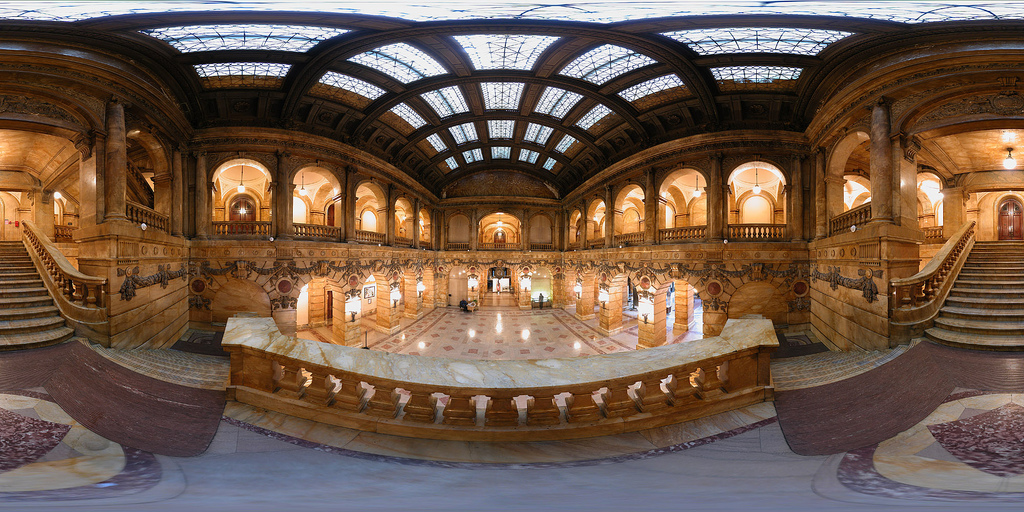 Marble Lobby :: New York City  :: 360° Panorama