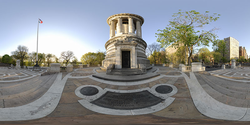 Soldiers & Sailors Monument :: Upper West Side Manhattan, NYC  :: 360° Panorama