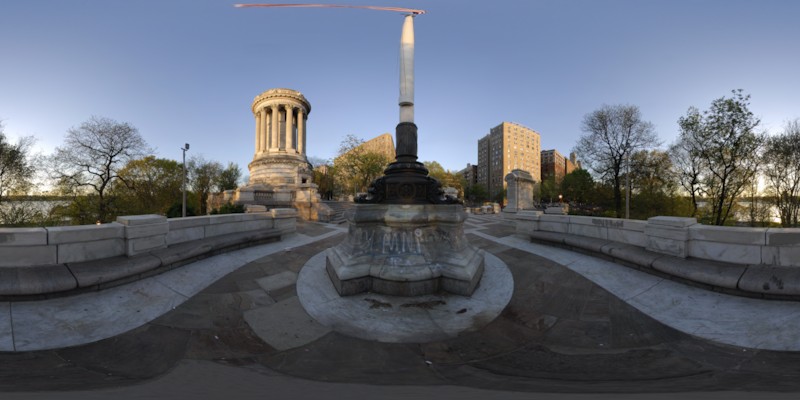 Soldiers & Sailors Monument :: Upper West Side Manhattan, NYC  :: 360° Panorama