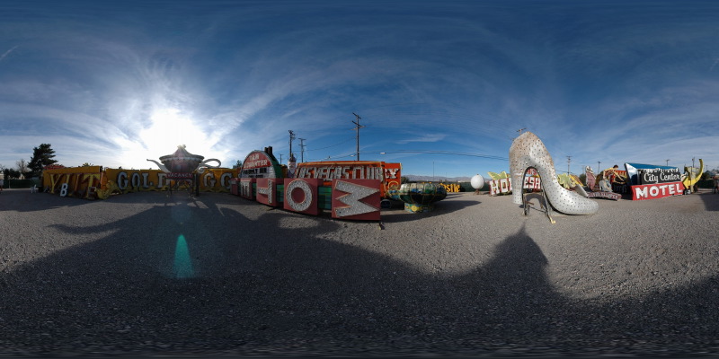 Neon Graveyard :: Las Vegas  :: 360° Panorama