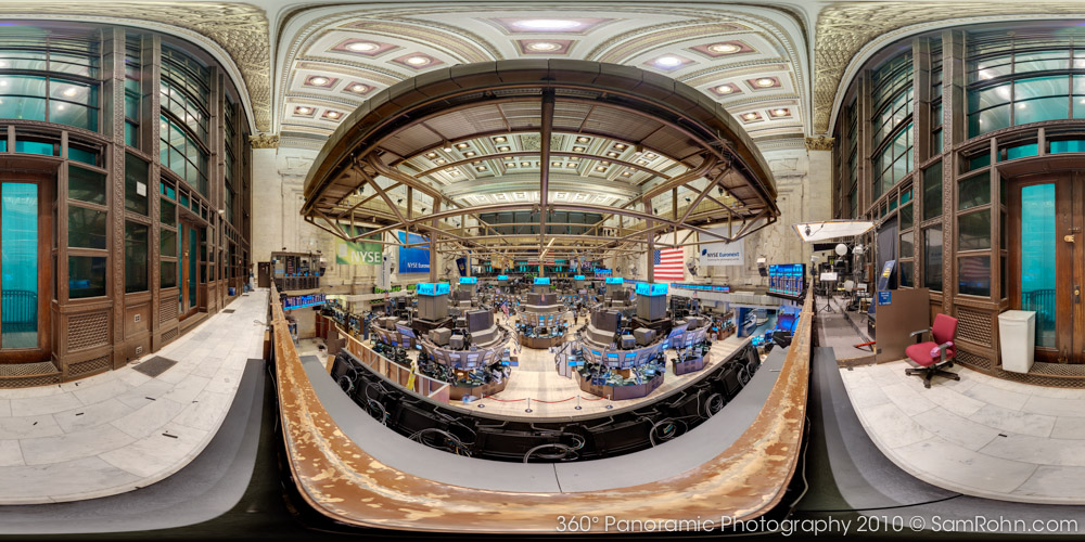 New York Stock Exchange Trading Floor - NYC  :: 360° Panorama