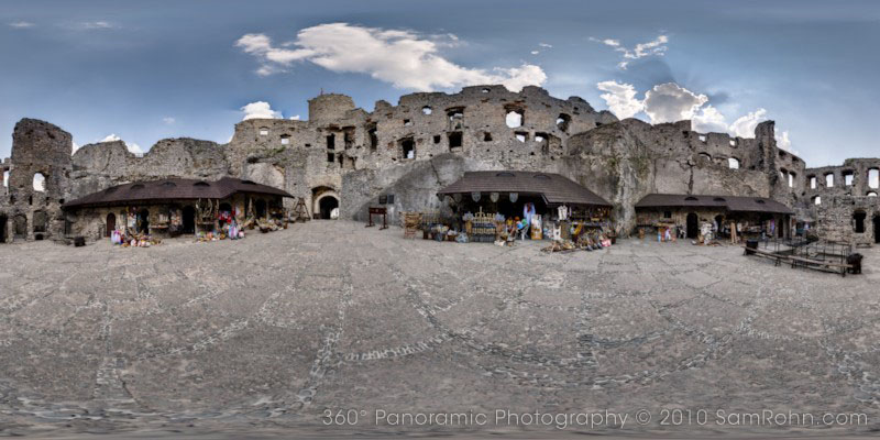 Ogrodzieniec Castle :: Poland  :: 360° Panorama