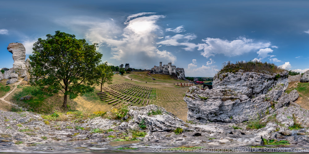 Ogrodzieniec Castle :: Poland  :: 360° Panorama
