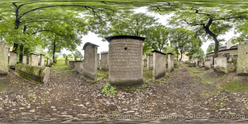 Old Jewish Cemetery :: Krakow  :: 360° Panorama