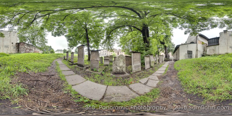 Old Jewish Cemetery :: Krakow  :: 360° Panorama