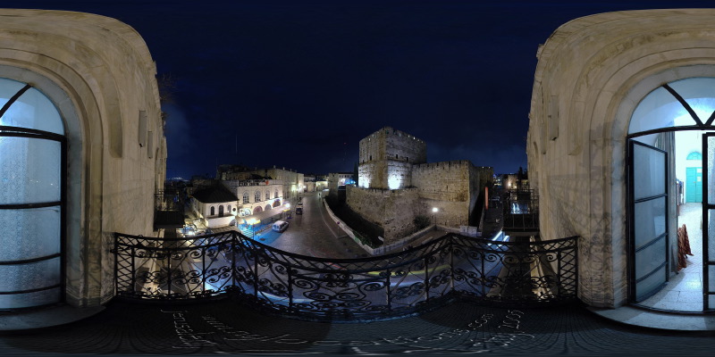Petra Hostel :: Jerusalem  :: 360° Panorama