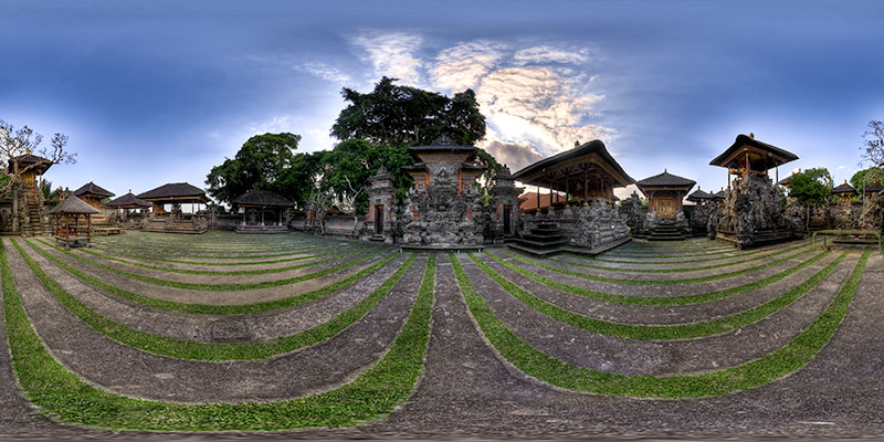 Pura Dalem Ubud :: Bali  :: 360° Panorama
