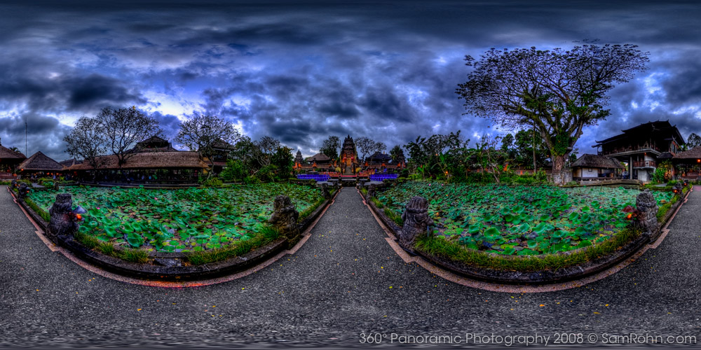 Pura Saraswati :: Ubud :: Bali  :: 360° Panorama