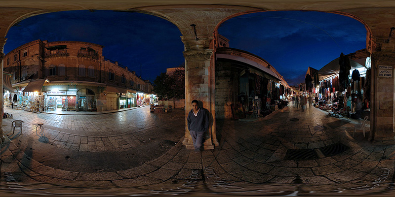Suq Aftimos :: Jerusalem  :: 360° Panorama