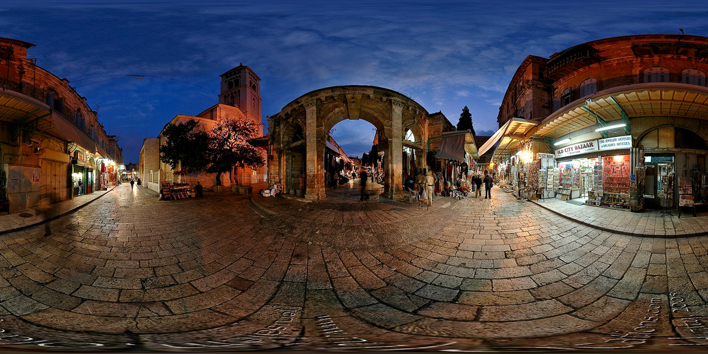 Suq Aftimos :: Jerusalem  :: 360° Panorama