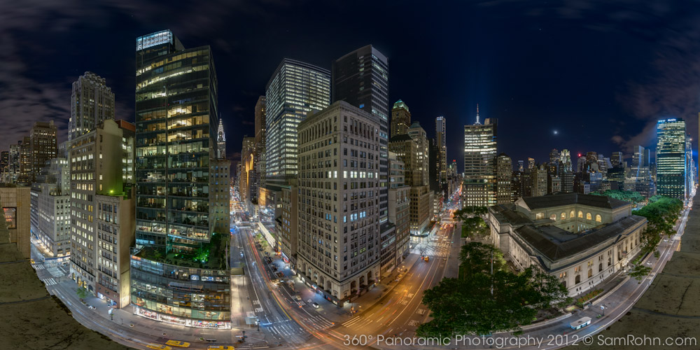 Manhattan Rooftop Sam Rohn 360° Panoramic Photography