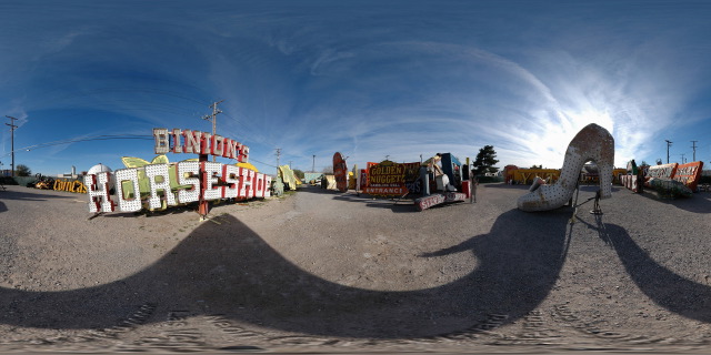 Neon Graveyard 3, Las Vegas, Nevada - 360Â°